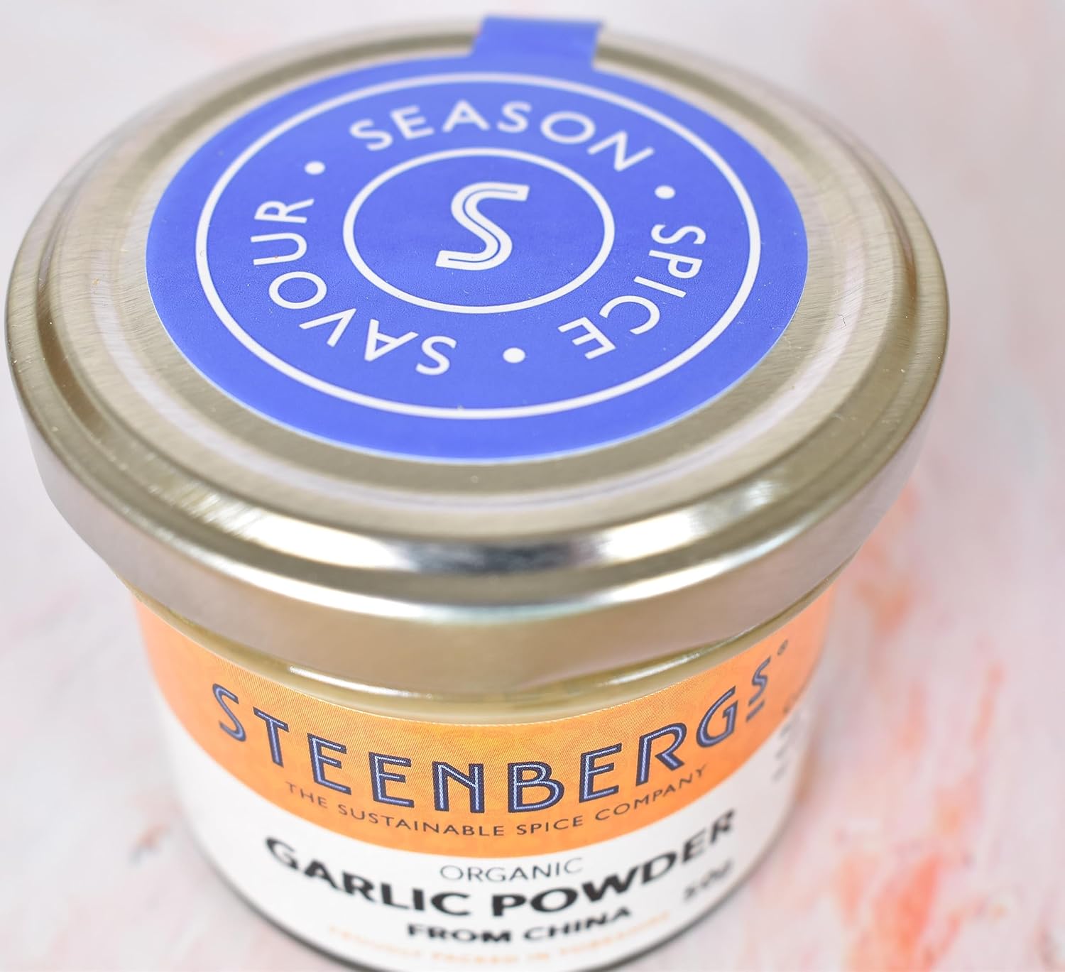 Steenbergs Organic Garlic Powder Standard Jar - 50G