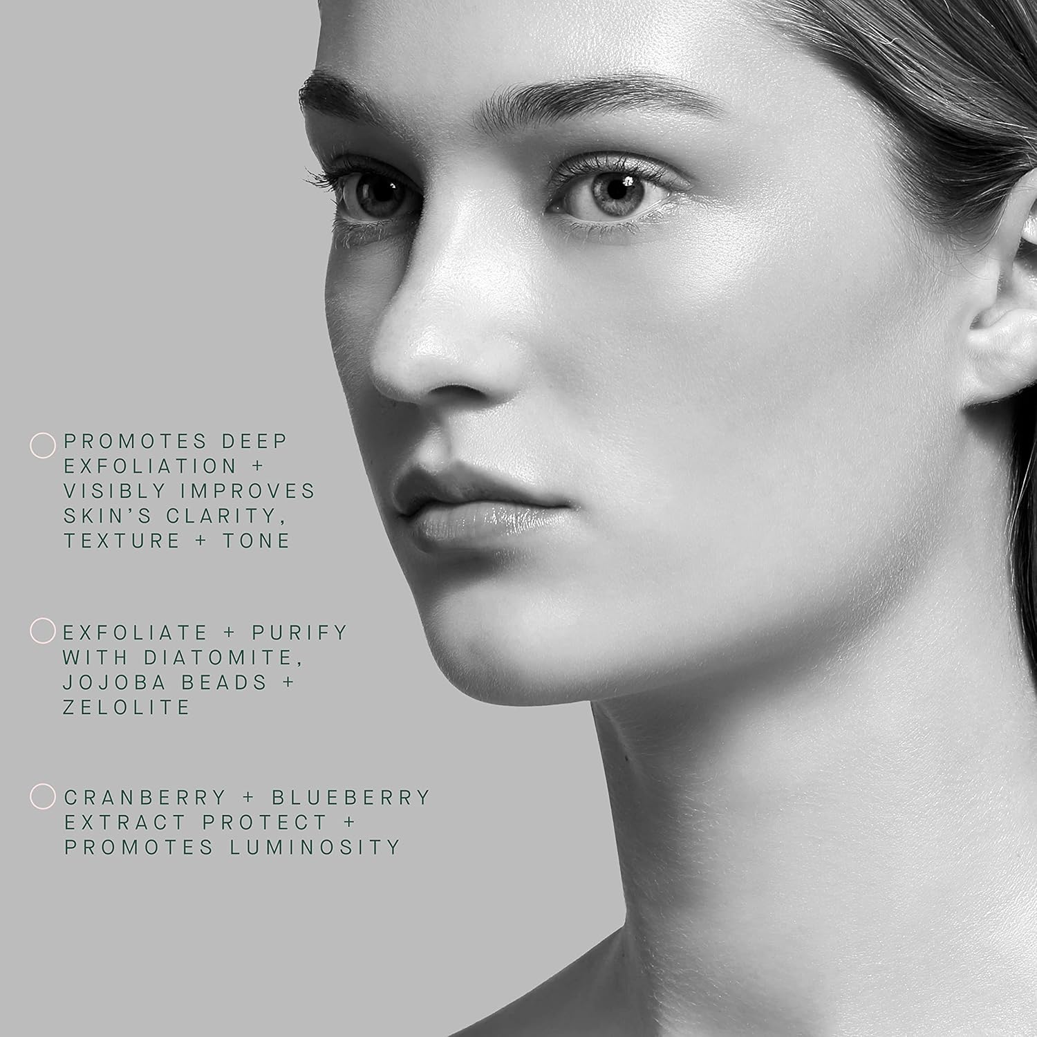 Arcona Brightening Gommage - Exfoliate + Brighten With Jojoba Beads, Zeolite + Antioxidant Rich Blueberry + Cranberry Extracts - Made In The Usa : Beauty & Personal Care