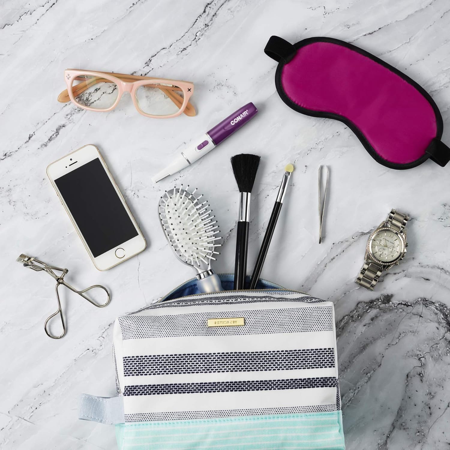Conair All-In-1 Facial Hair Trimmer For Women, Perfect For Face, Ear/Nose And Eyebrows, Battery-Powered