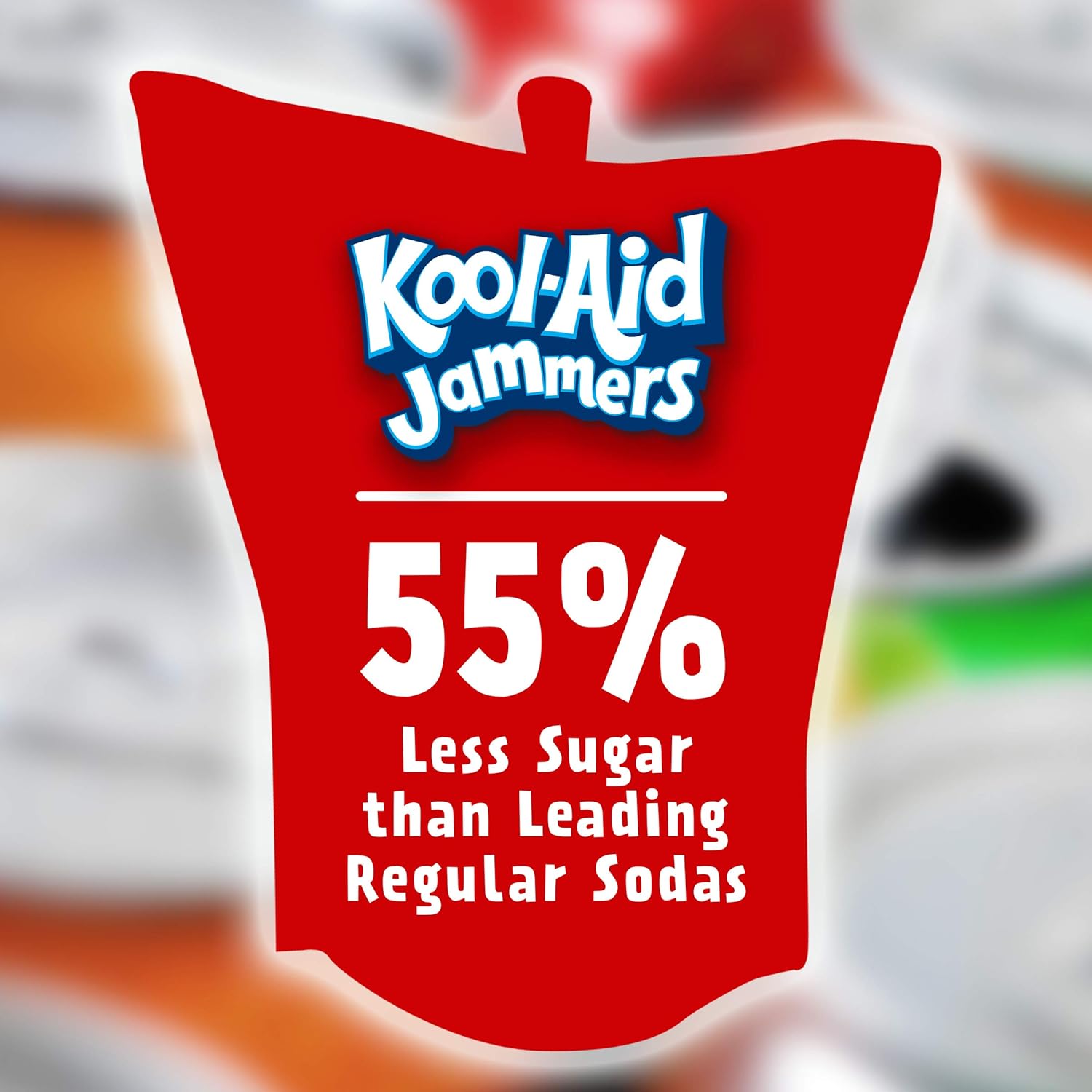 Kool-Aid Jammers Cherry Artificially Flavored Kids Soft Drink (40 ct Pack, 4 Boxes of 10 Pouches) : Fruit Juices : Grocery & Gourmet Food