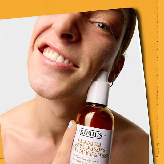 Kiehl's Calendula Deep Cleansing Foaming Face Wash, Sulfate Free, 500Ml : Amazon.co.uk: Beauty
