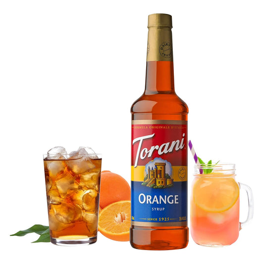 Torani Syrup, Orange, 25.4 Ounces (Pack Of 4)