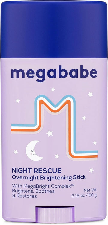 Megababe Night Rescue | Brightening & Soothing | 2.12 Oz