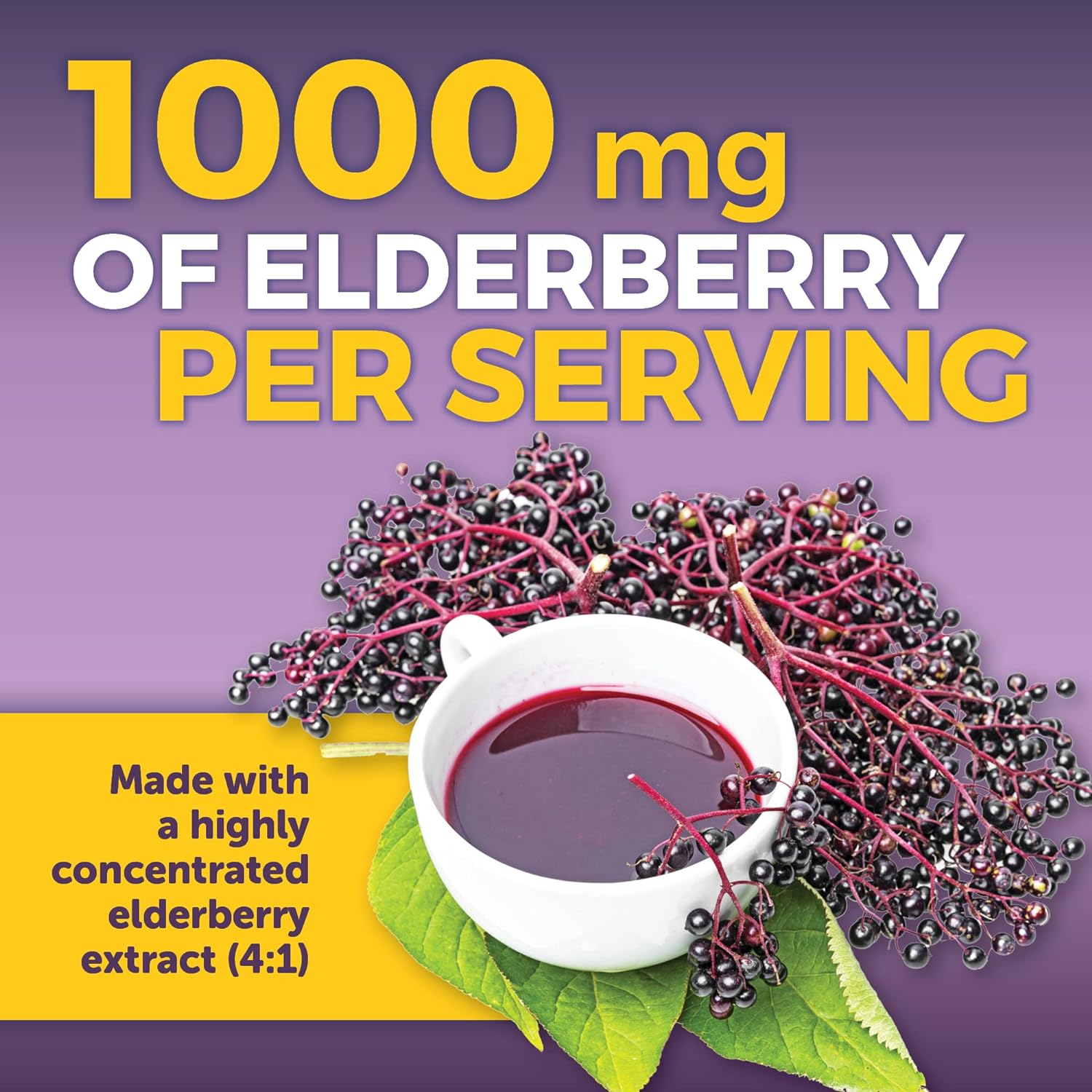 Viva Naturals Elderberry with Vitamin C and Zinc for Adults - 5 in 1 Sambucus Black Elderberry Capsules with Vitamin D3 5000 IU, Elderberries Immune Support Supplement 2 Months Supply Pills : Health & Household