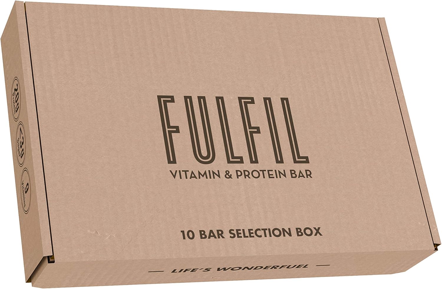 FULFIL Vitamin and Protein Bars (10 x 55 g Bars) — Exclusive 10 Bar Selection Box — 20 g High Protein, 9 Vitamins, Low Sugar : Amazon.co.uk: Health & Personal Care