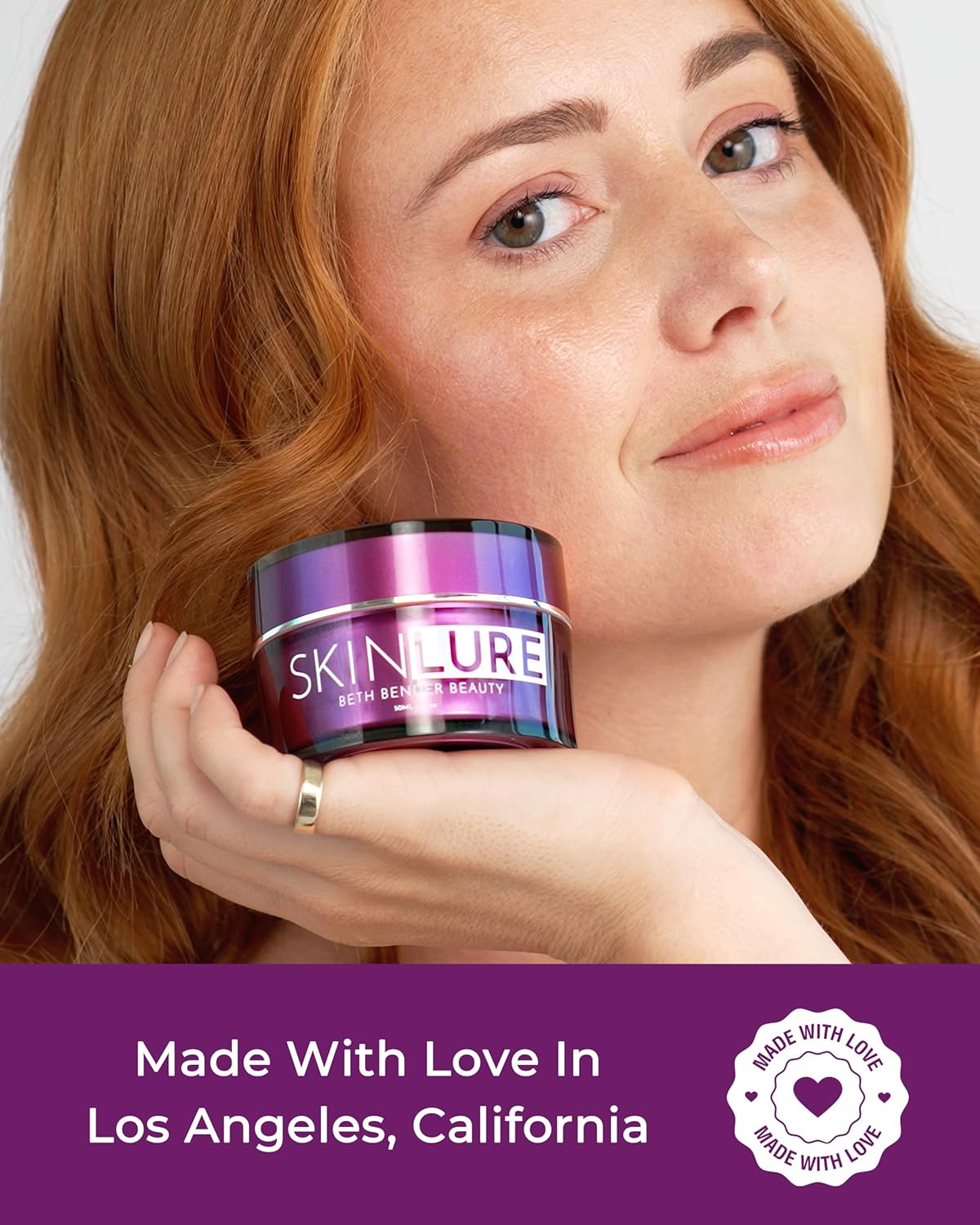 Beth Bender Beauty Skinlure Hydrate + Revive Face Moisturizer With Vitamin C - Anti Aging Facial Cream For Dry Sensitive Skin - 1.7 Oz : Beauty & Personal Care