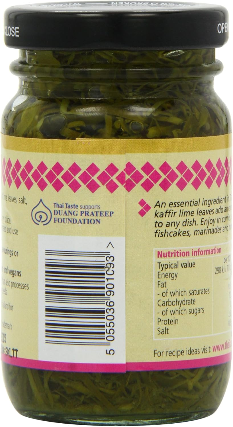Thai Taste Kaffir Lime Leaves 114 G (Pack Of 6)