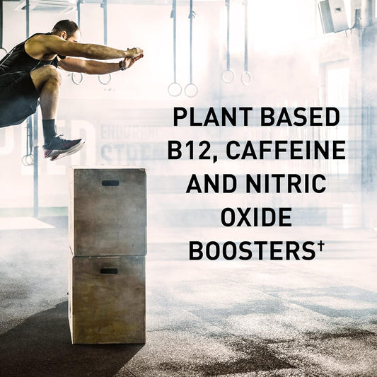Garden Of Life Sport Organic Plant-Based Energy + Focus Vegan Clean Pre Workout Powder, Sugar & Gluten Free Blackberry Cherry With 85Mg Caffeine, Natural No Booster, B12, 40 Servings, 8.14 Oz