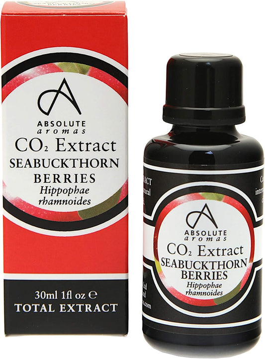 Absolute Aromas Sea Buckthorn Oil Co2 Total Extract 30Ml - 100% Pure, Natural And Undiluted Total Extract Oil