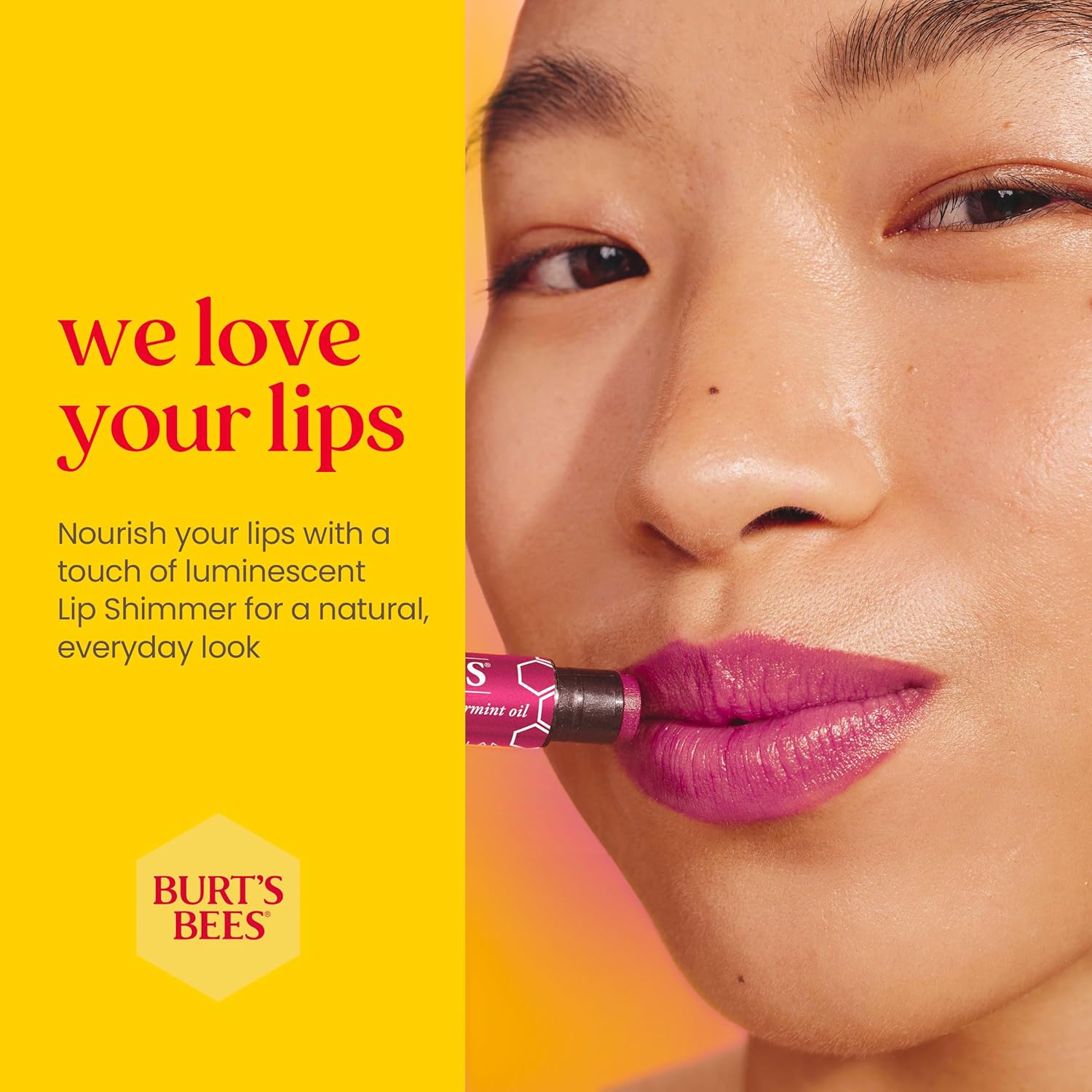Burt's Bees Gift Set, 3 Lip Shimmers in Peony, Rhubarb and Fig Shades, Kissable Colour, 3x2.6g : Amazon.co.uk: Beauty