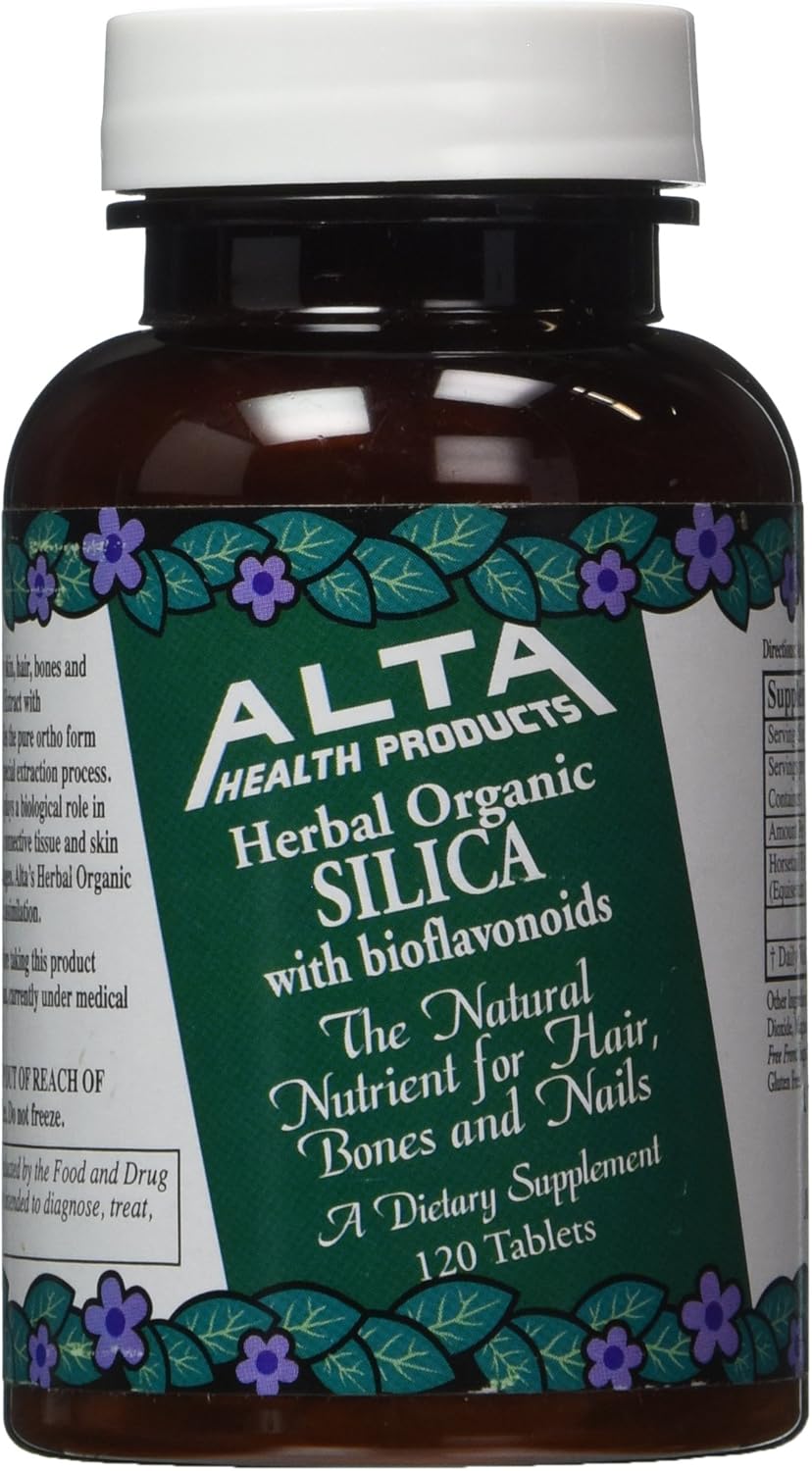 Products - Silica With Bioflavonoids, 500 Mg, 120 Tablets