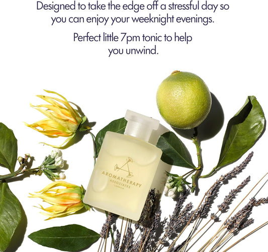 Aromatherapy Associates Bath And Shower Oil, Luxury Spa, Natural Bath, Bath Oil, Vegan, Cruelty Free, Environment Friendly (Light Relax Bath And Shower Oil 55Ml)