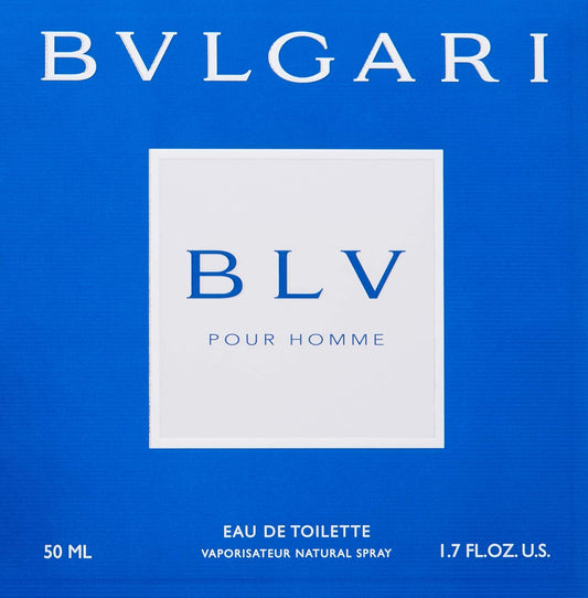 Bulgaria Blv Eau De Toilette Spray For Men, 1.7 Fluid Ounce