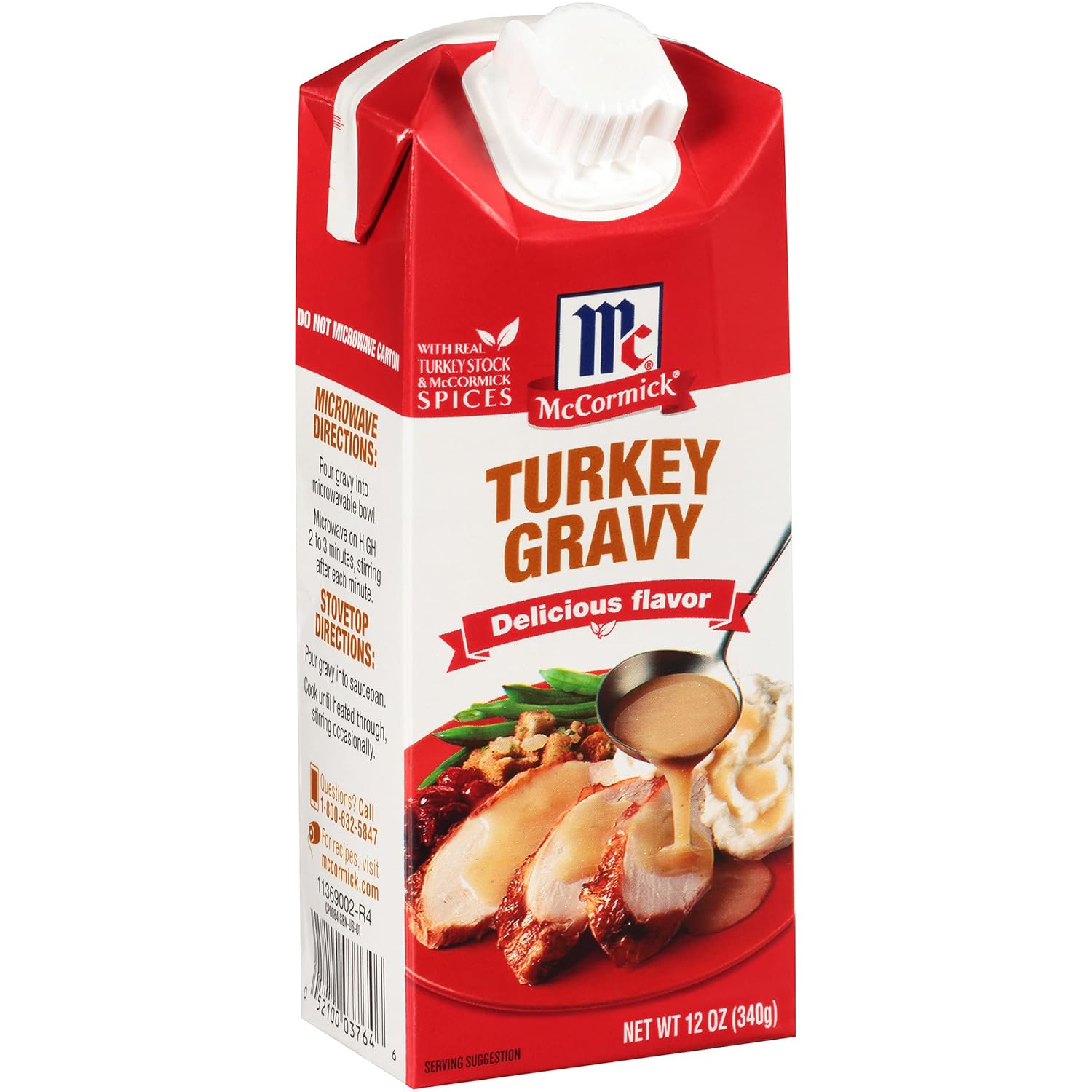 Mccormick Turkey Gravy, 12 Oz (Pack Of 8)