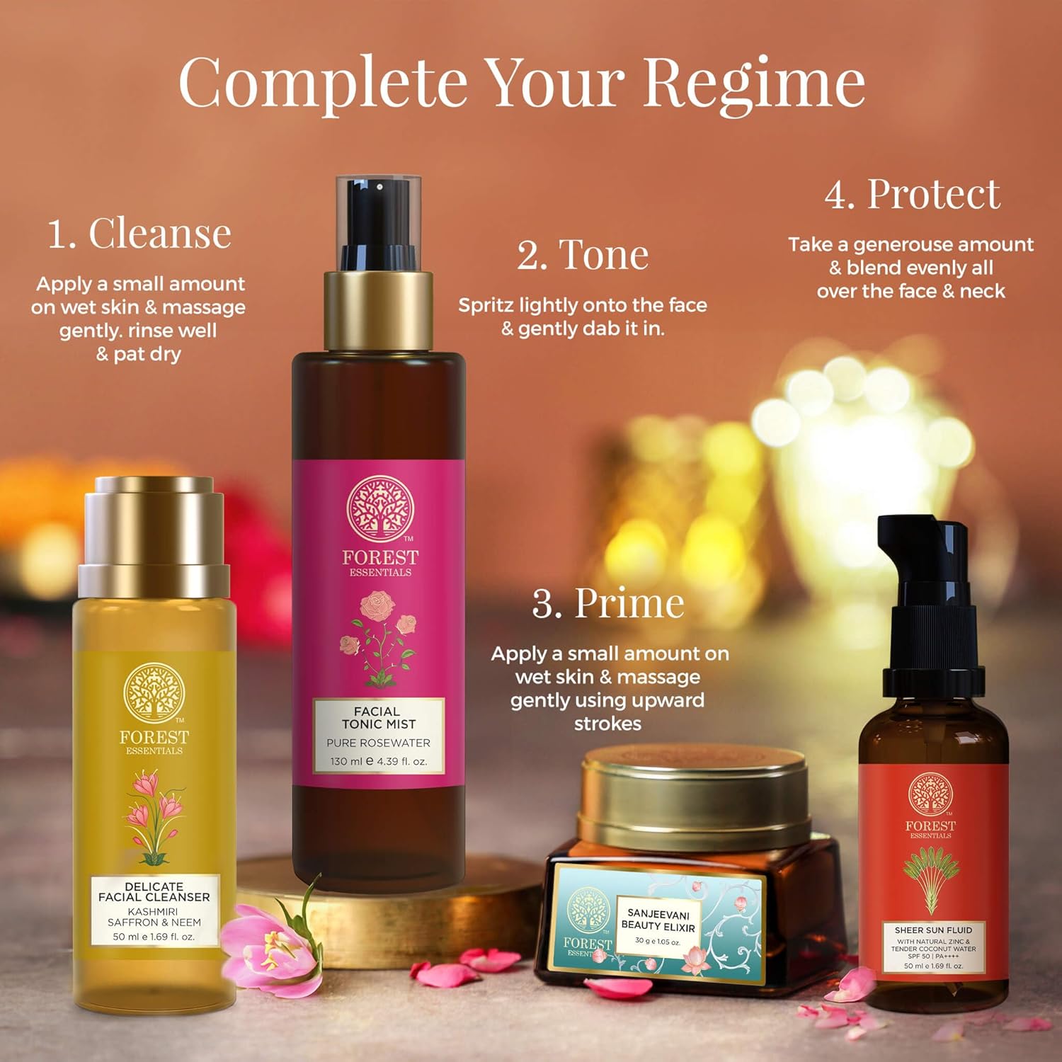 Forest Essentials Travel Size Advanced Sanjeevani Beauty Elixir 15G (Anti-Aging Day Cream) : Beauty & Personal Care