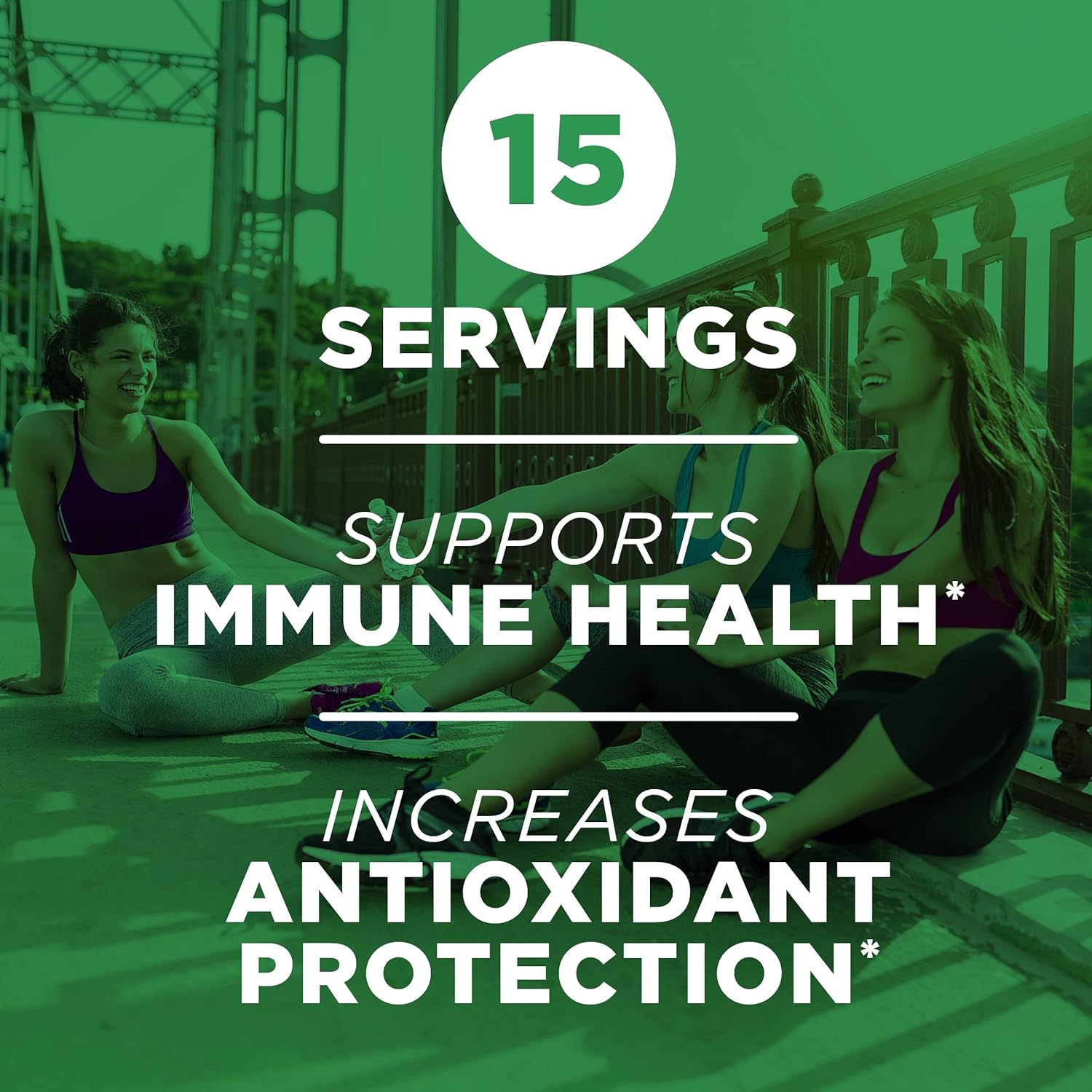 AdvoCare Immunoguard - Immune Support Supplement* - Aids Stress* - Contains Vitamin C, Vitamin D, Reishi Mushroom & More - 45 Capsules : Health & Household