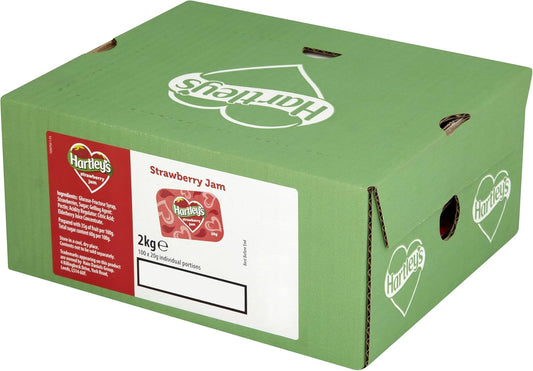Hartley'S Strawberry Jam Portion, 100 X 20G
