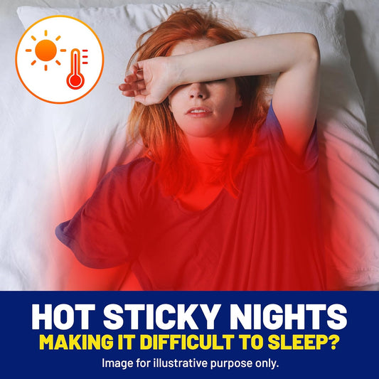 Kool 'N' Soothe Night Cooling Spray/ 100 Ml/Instant Cooling Spray For Nightwear & Bedding/Take The Edge Off The Heat