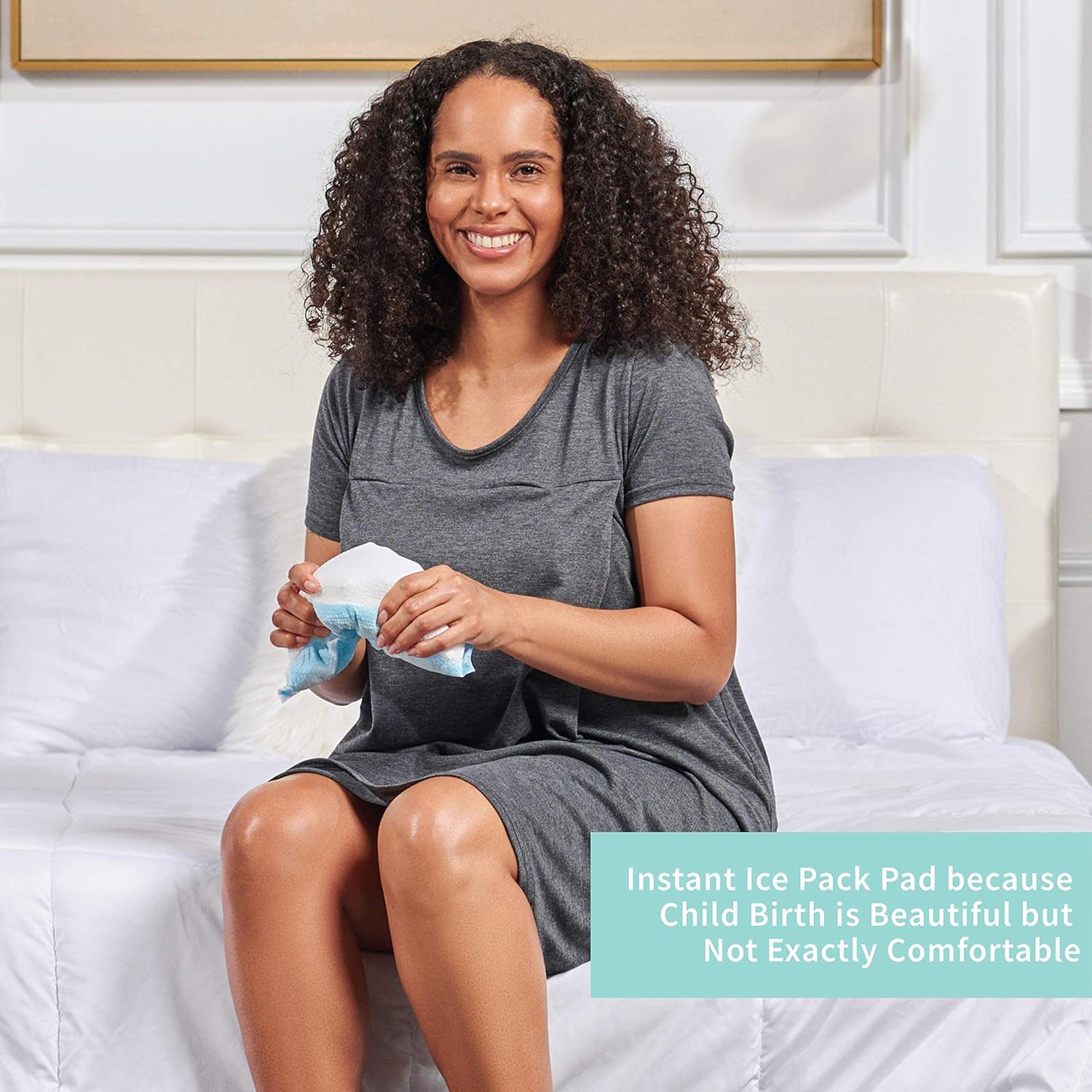 Mama & Wish Postpartum Recovery Kit - Includes Peri Bottle, Comfy Garments & Essentials for Women After Birth : Health & Household