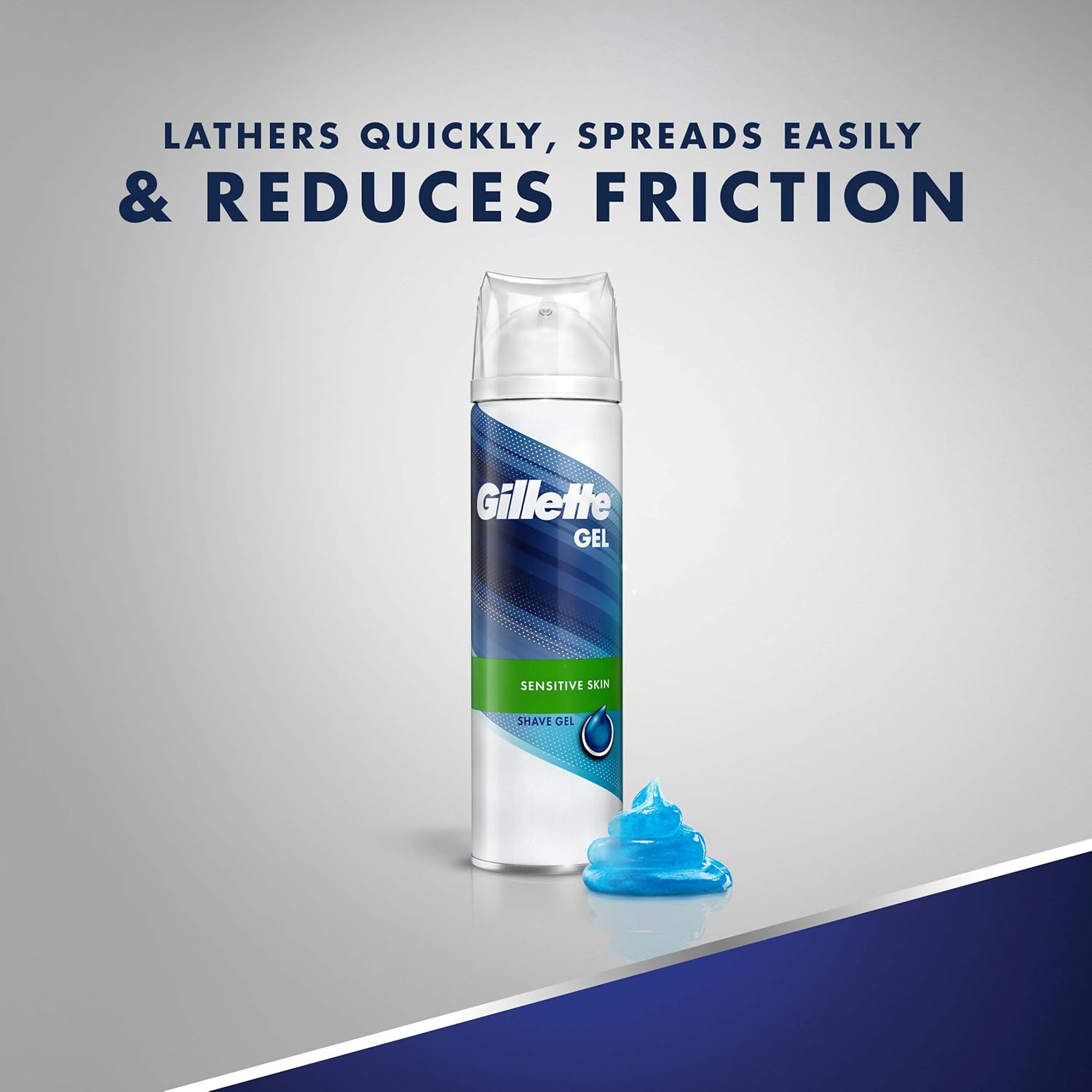 Gillette Gel Barbershop Fresh Shave Gel, 7 oz : Beauty & Personal Care