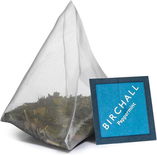 Birchall Tea Bags, Red Berry & Flower Tea Gift, Taste Of Red Berry & Flower Tea - A Treat For Your Palate, 6 Boxes Of 15 Plant-Based Prism Tea Bags