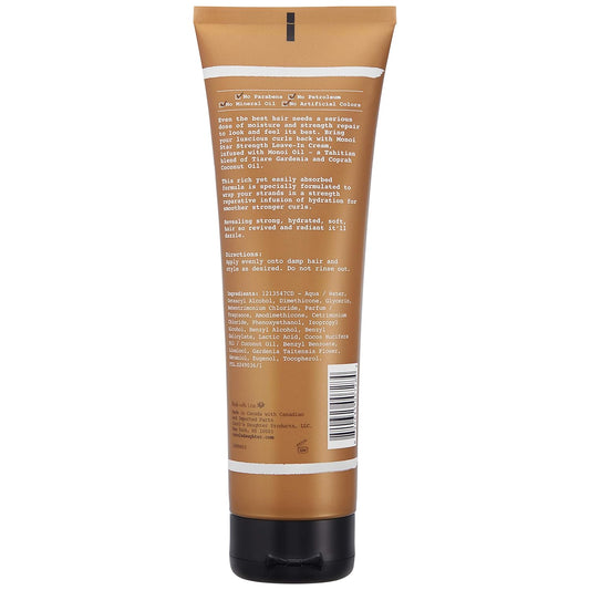 Carol’S Daughter Monoi Repair And Moisture For Curly Hair Monoi Star Strength Leave In Cream With Monoi Oil For Hydration And Softness, 8.5 Fl Oz