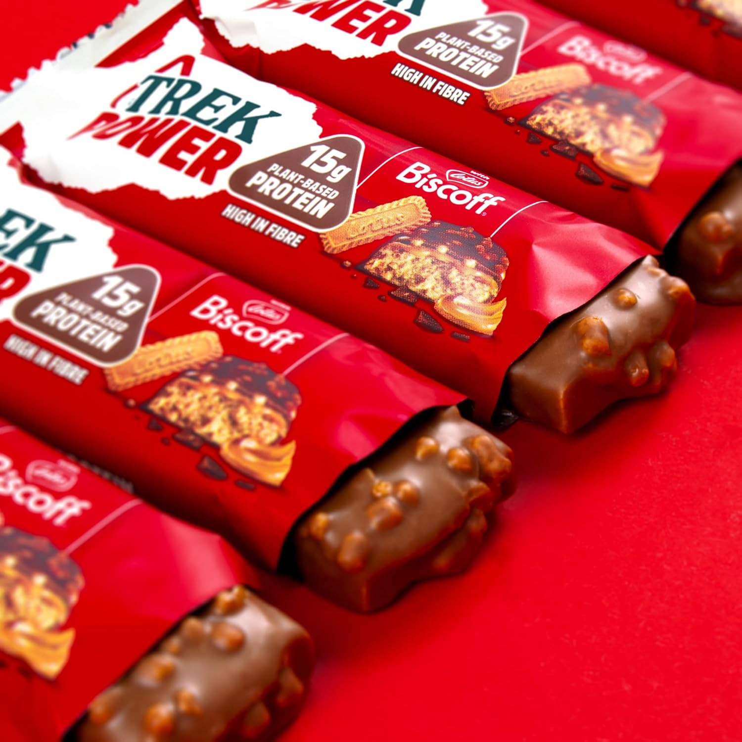 JB's Trek Protein Power Bar Peanut Butter Crunch - Plant Based - Gluten Free - Vegan Snack - 55g X 16 Bars : Amazon.co.uk: Grocery