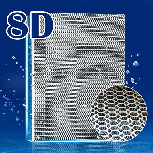 8-Layer Aquarium Filter Media Pad – Multi-Layer Sponge Filtration Pad for Fish Tank, Water Purification & Filter Accessories (40 × 30 CM)