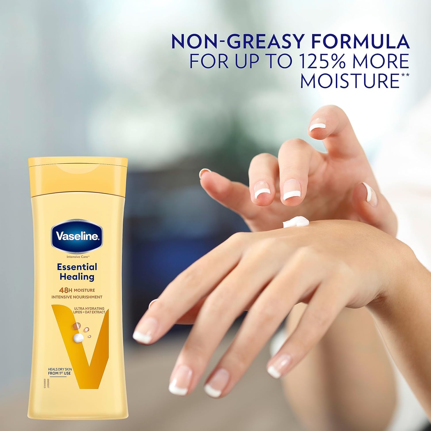 Vaseline Intensive Care Essential Healing Body Lotion for 400 ml : Amazon.co.uk: Beauty