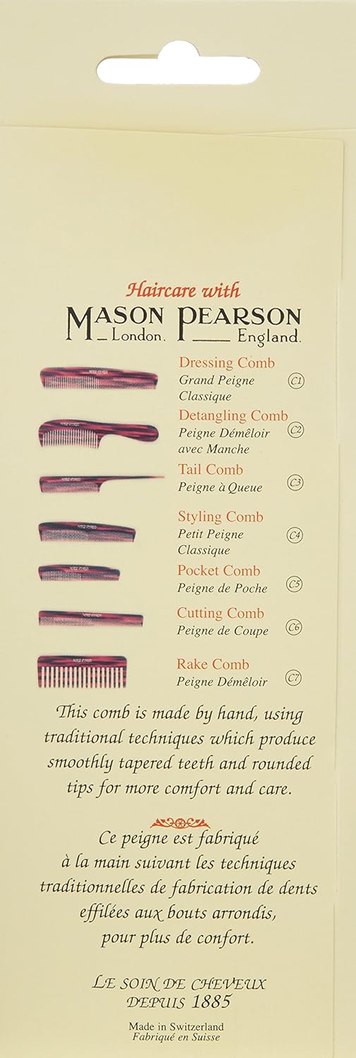 Mason Pearson Rake Comb, 0.1 Lb