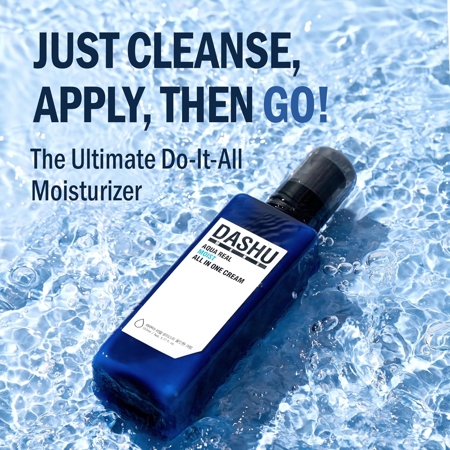 Dashu Aqua Deep Real Moist All In One Cream 5.17Oz – Anti-Wrinkle, Face Moisturizer Lotion : Beauty & Personal Care