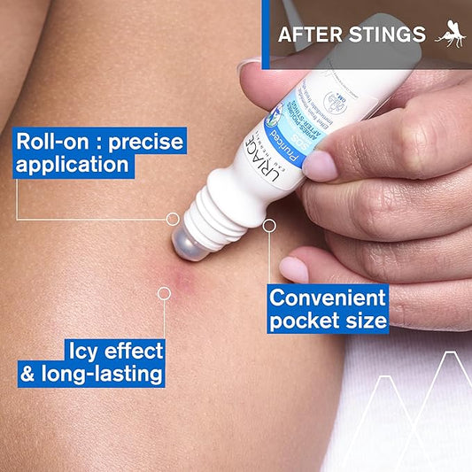Uriage Pruriced SOS Roll-On – Gentle Skin Comfort After Outdoor Exposure – 15 ml