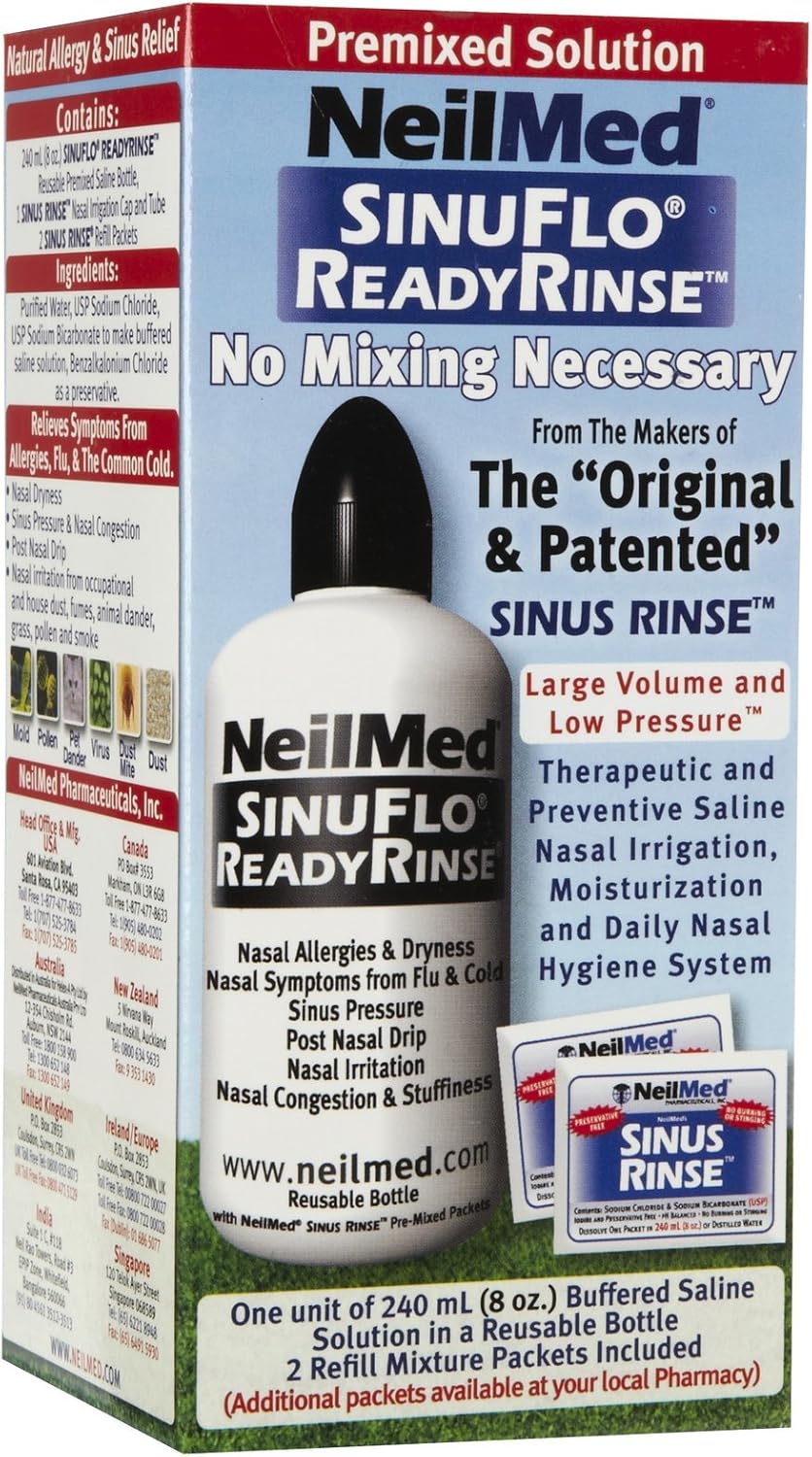 Neilmed Sinuflo Ready Rinse : Health & Household