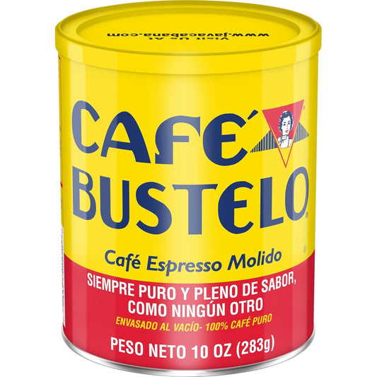 Café Bustelo Espresso Dark Roast Ground Coffee, 10 Ounces