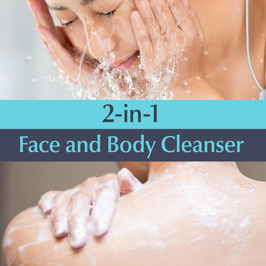Eucerin Advanced Cleansing Body & Face Cleanser - Fragrance & Soap Free For Dry, Sensitive Skin - 16.9 Fl. Oz Bottle