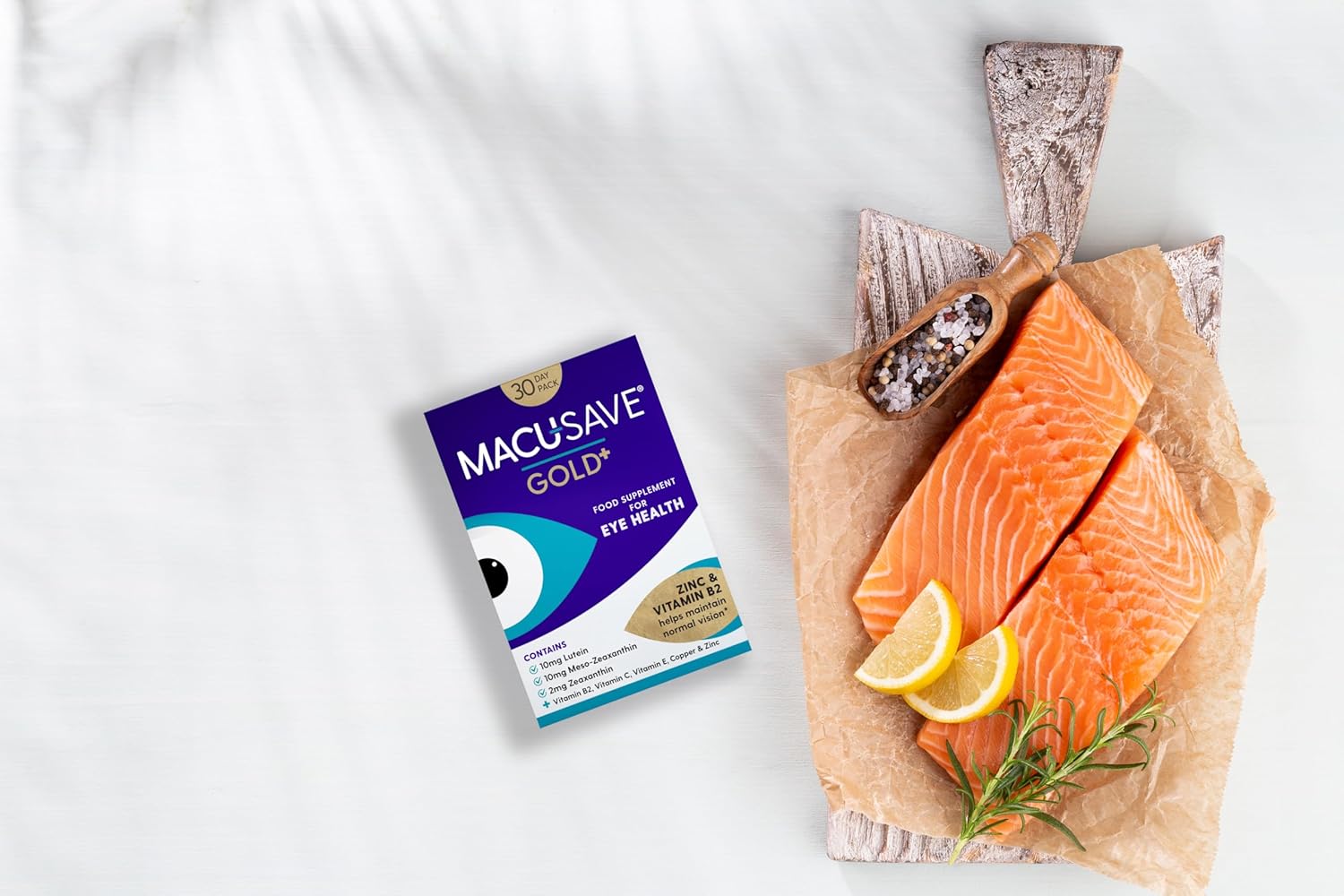 Macu-SAVE Gold+ Food Supplement with Meso-Zeaxanthin/Lutein and Zeaxanthin - 30 Day Pack (90 Capsules, 3 Capsules per Day) : Amazon.co.uk: Health & Personal Care