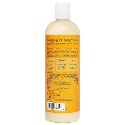 Sheamoisture Hydrating Body Wash for Dry Skin Raw Shea Butter to Cleanse and Hydrate , 13 fl oz