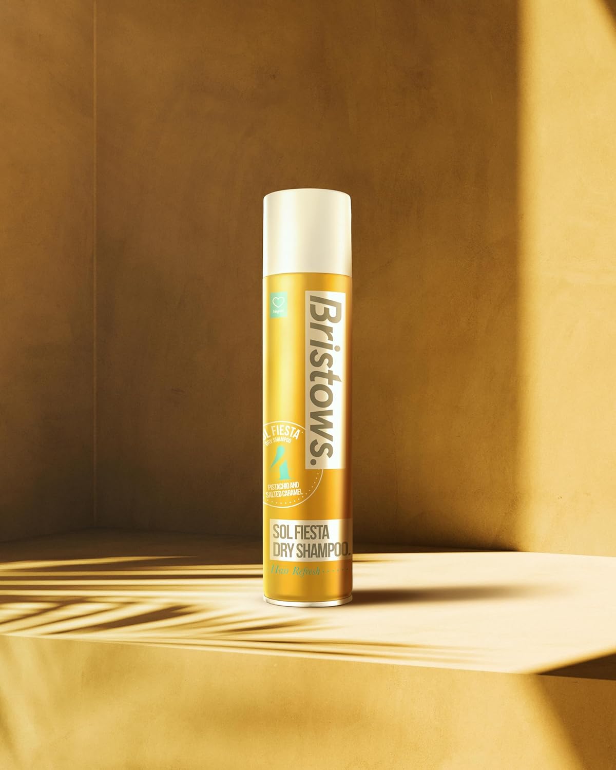 Bristows Sol Fiesta Dry Shampoo, Salted Caramel and Pistachio Fragrance, Refreshes Hair Between Washes, Absorbs Excess Oil Without Drying Out Hair and Scalp, Vegan Friendly, 200 ml : Amazon.co.uk: Beauty