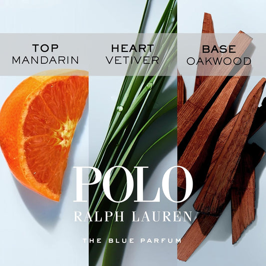 Ralph Lauren - Polo Blue - Parfum - Men'S Cologne - Aquatic & Fresh - With Citrus, Oakwood, And Vetiver - Intense Fragrance