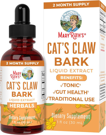 Maryruth Organics Cat'S Claw Drops | Digestive Health | Immune Support | Joint Health | Vegetable Glycerin | Vegan | Non-Gmo | Gluten Free | 1 Fl Oz