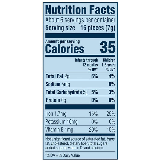 Gerber Lil' Crunchies Whole Grain Apple And Sweet Potato Flavored, Non Gmo, Crawler Stage And Up (1.48 Ounce (Pack Of 3))