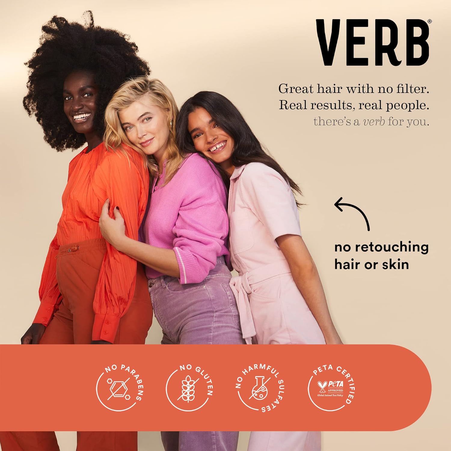 Verb Detangling Hair Brush : Beauty & Personal Care