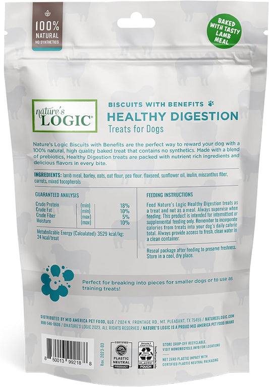 Nature'S Logic Biscuits With Benefits Healthy Digestion, 12Oz