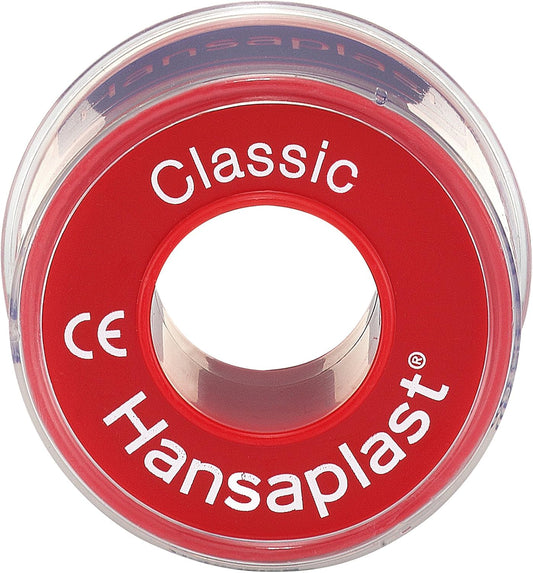 Hansaplast Fixierpflaster Classic, 5 M X 2,5 Cm - 1 Rolle - B013Gbs20Y | Packung (5 M)