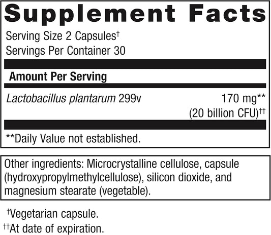 Metagenics Ultraflora Intensive Care Probiotic - Probiotic For Digestive Health* - For Occasional Irritation & Bowel Discomfort* - Immune Support* - Non-Gmo & Gluten-Free - 60 Capsules