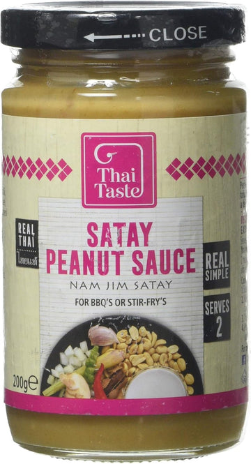 Thai Taste Nam Jim Satay Peanut Sauce, 200G