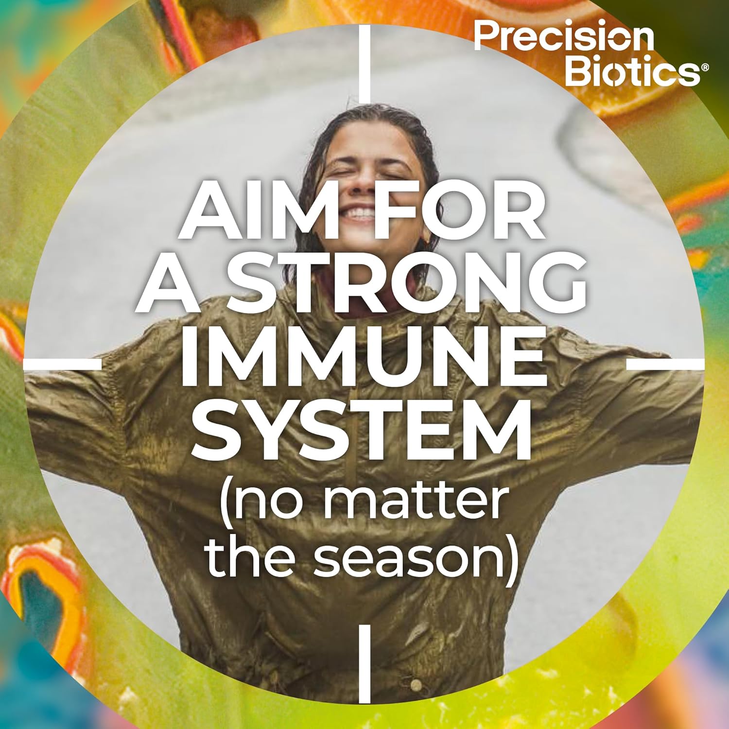 PrecisionBiotics Daily Immune Support - Daily Gut Health Probiotics Supplement - L.CASEI 431 Bacterial Culture Strains + Vitamin C - 30 Capsules : Amazon.co.uk: Health & Personal Care