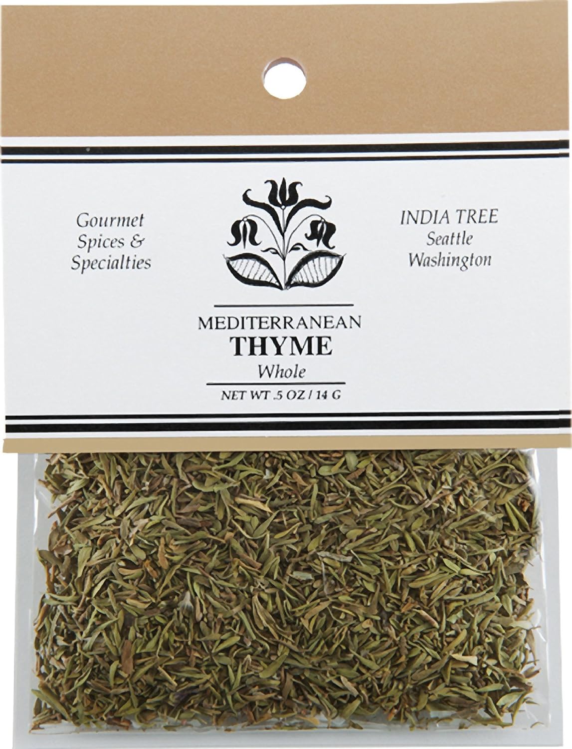 India Tree Thyme Mediterranean, 0.5-Ounce (Pack Of 6)