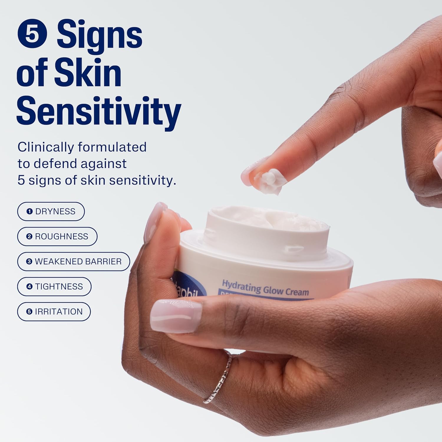 Cetaphil Deep Hydration Healthy Glow Daily Face Cream, 1.7 Oz, 48 Hour Dry Skin Face Moisturizer For Sensitive Skin, With Hyaluronic Acid, Vitamin E & Vitamin B5 : Beauty & Personal Care