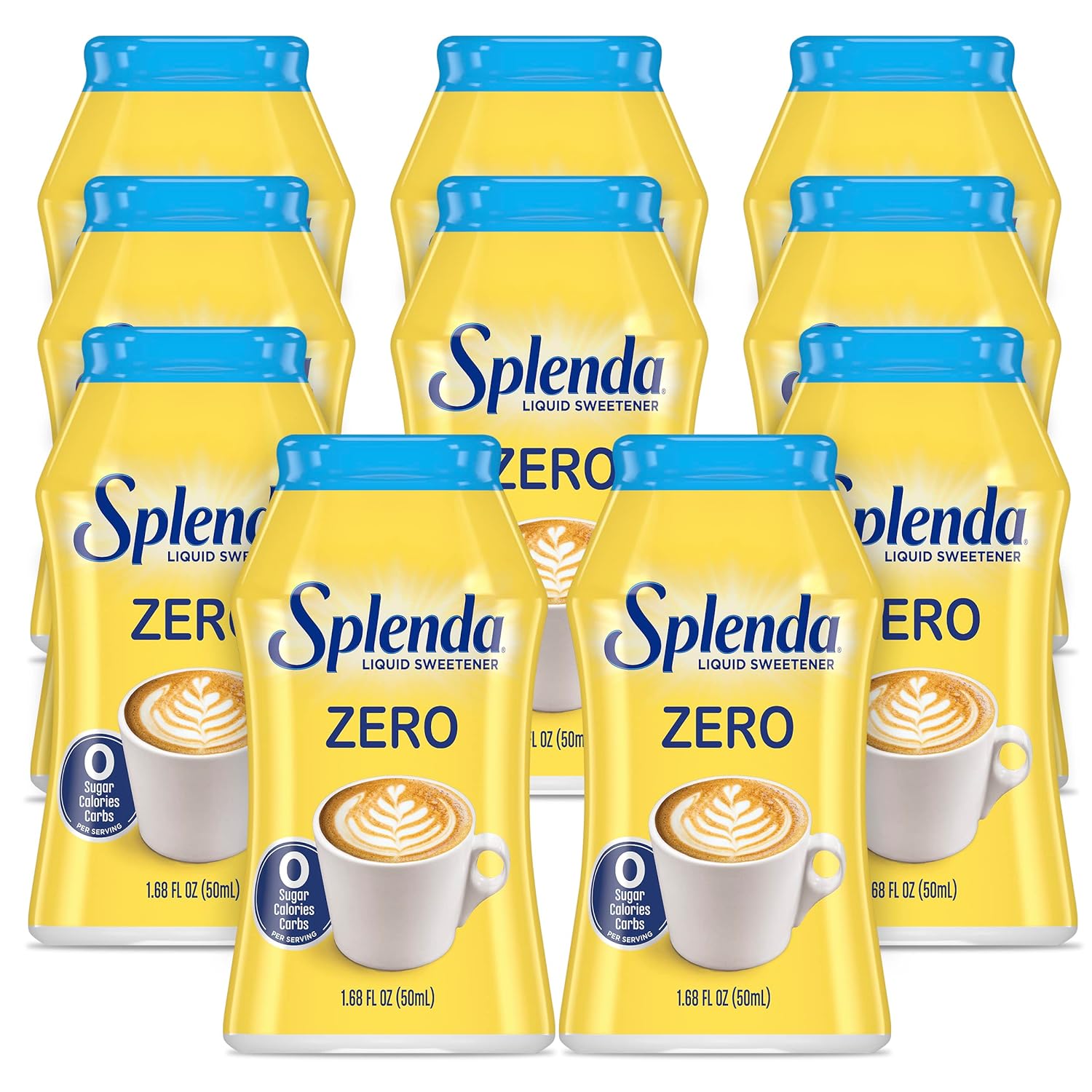 Splenda Liquid Zero Calorie Sweetener Drops, 1.68 Ounce Bottle (Pack Of 10)